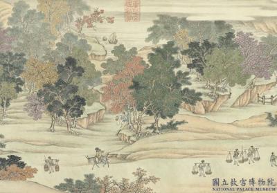 图片[3]-Imitating a Painting of Jinling by Song Court Artists-China Archive